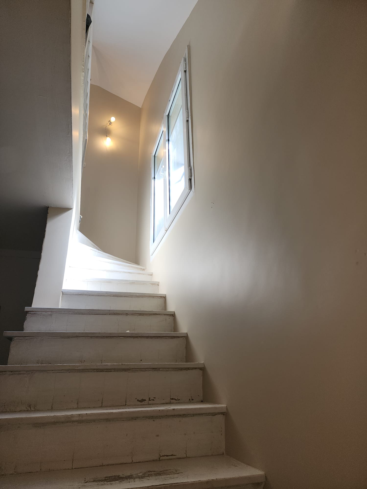 Rénovation d'une cage d'escalier